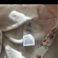 Carter's フード付き花柄トレーナー 3ヶ月の画像