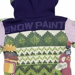 【110cm】JAM なりきりニットパーカー ミトン・耳付き 派手の画像