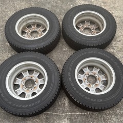スタッドレスホイール付　195/80R15　2021年製　【手渡しのみ】の画像