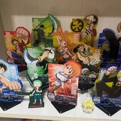 ワンピースアクリルスタンド、ポケモンセットの画像