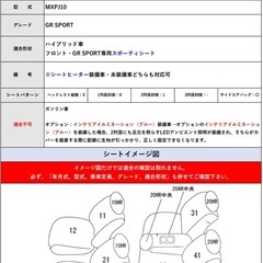 車のシート…新品の画像