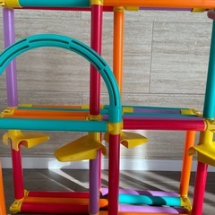 ジャングルジム　滑り台の画像