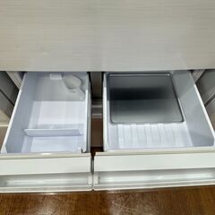 【トレファク上板橋】SHARP(シャープ)　6ドア冷蔵庫(フレンチドア）SJ-MF43M-W 2024年製の画像