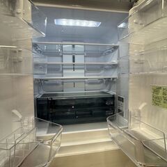 【トレファク上板橋】SHARP(シャープ)　6ドア冷蔵庫(フレンチドア）SJ-MF43M-W 2024年製の画像