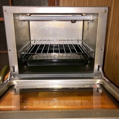 【お話中】東芝オーブン＆トースター　HGR-T120ブラウン　オーブントースターの画像