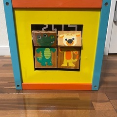 知育玩具　トイザらス　イマジナリウム アクティビティ ボックス　木製デラックスの画像