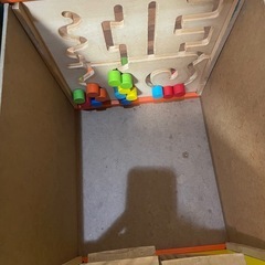 知育玩具　トイザらス　イマジナリウム アクティビティ ボックス　木製デラックスの画像