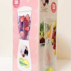 【動作確認済】レコルト ソロブレンダー（ピンク ）350ml récolte solo blender 簡単レシピ付き！の画像