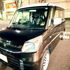 【大人気2トンカラー】スペーシア X／かわいさと実用性を両立／車検あり(^_^)の画像