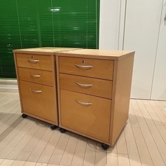 チェスト　オフィス　2個セットの画像