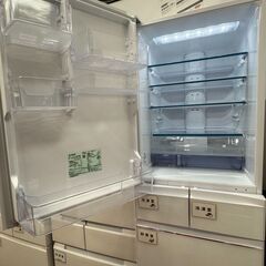 MITSUBISHI(三菱)　MR-MB45HL-W 5ドア冷蔵庫　2022年製の画像