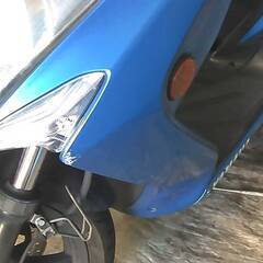 YAMAHA シグナス125XSR-2 青 エンジン始動動画 自賠責保険で乗れます 半額配送キャンペーン 現状渡し諸経費￥0- 横浜 P-Yardの画像