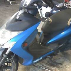 YAMAHA シグナス125XSR-2 青 エンジン始動動画 自賠責保険で乗れます 半額配送キャンペーン 現状渡し諸経費￥0- 横浜 P-Yardの画像