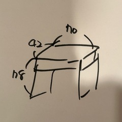 IKEA 化粧台　イスセットの画像