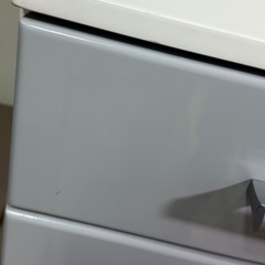 キッチンカウンター　カップボード　収納　炊飯器の画像