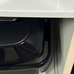 キッチンカウンター　カップボード　収納　炊飯器の画像