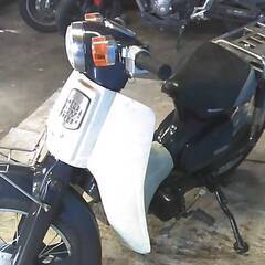 HONDA スーパーカブ50 紺 格安提供車 エンジン始動動画 半額配送キャンペーン 期間限定 現状渡し諸経費￥0- 横浜 P-Yard の画像