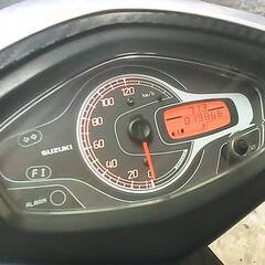 SUZUKI アドレスV125S 銀 エンジン始動動画 自賠責保険で乗れます 半額配送キャンペーン 現状渡し諸経費￥0- 横浜 P-Yardの画像