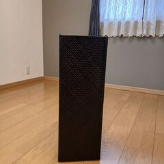 ハンドメイド傘立て「東南アジアの植物パンダンで作った」アジアンテイストブラウンカラーの画像