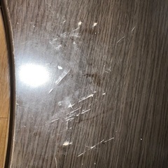 ニトリ　テーブル　ブラウンの画像