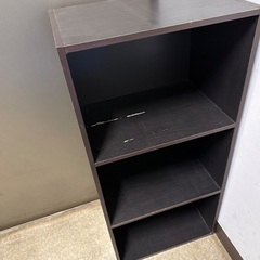 黒い棚　収納　ラック　フリーボックス　の画像