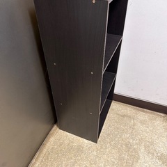黒い棚　収納　ラック　フリーボックス　の画像
