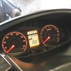 SUZUKI バーグマン200 白 エンジン始動動画 自賠責保険で乗れます 半額配送キャンペーン 現状渡し諸経費￥0- 横浜 P-Yardの画像