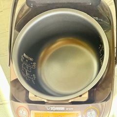象印「極め炊き・NP-ZU10」5.5合炊き圧力IH炊飯器の画像