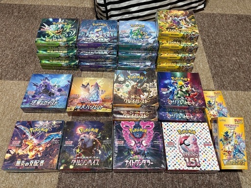 ポケモンカードBox色々シュリンク付き‼️