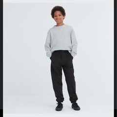 UNIQLO kids ストレッチウォームイージージョガーパンツ　150の画像