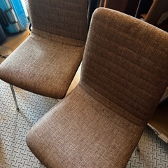 ダイニングチェア2脚セットの画像