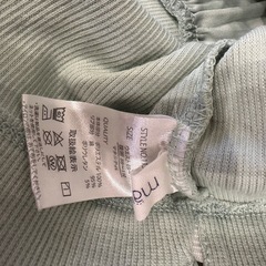 マタニティ　ズボン　ミント色　夏服の画像