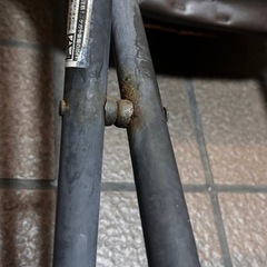 折りたたみイス 茶色 の画像