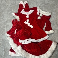 サンタコスプレ 5着（5種類）セットの画像