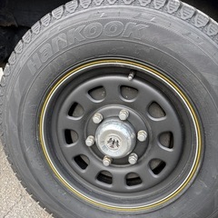 200系ハイエース/バン用スタッドレスタイヤ/ホイール付き 4本セットの画像