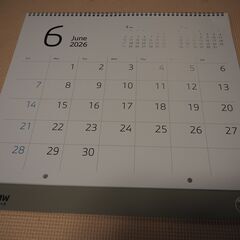 BMWのカレンダー 未使用 閲覧可の画像