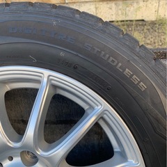 スタットレス　195/65/R15 ダンロップの画像