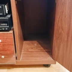 テレビ台 収納 アメリカン ビンテージ オシャレの画像