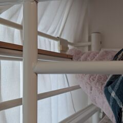 コンセント付き ロフトベッドの画像