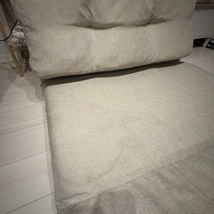 【12月中取引可能な方！
】2人掛けソファーベットの画像