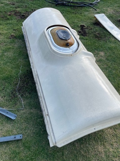 太陽光温水器　ソーラーパネル２枚