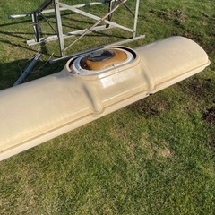 太陽光温水器　ソーラーパネル２枚の画像