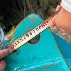 クボタ　ユンボ　平バケットの画像