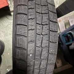 綺麗！ スタッドレス 155/65 R 13 インチ アルミ ホイール A-TECH ブリヂストン ブリザック 13 × 4.5 J ET 43 軽 エブリィ タント アルトの画像
