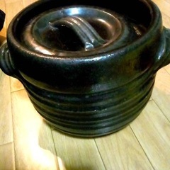 土鍋 萬古焼 3合炊き の画像
