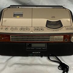 ソニー　ラジカセ　動作確認済みの画像
