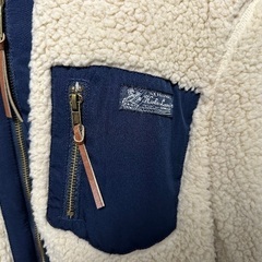 Hula lani Hawaii アウター ボアブルゾン リバーシブルの画像