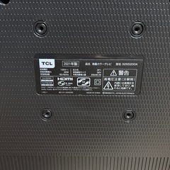 急募‼️TCL 32インチ　テレビの画像