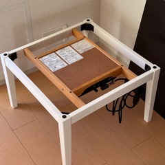 木製こたつテーブル　60×60×高さ40の画像