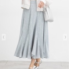 エスカルゴスカート　水色　XLの画像